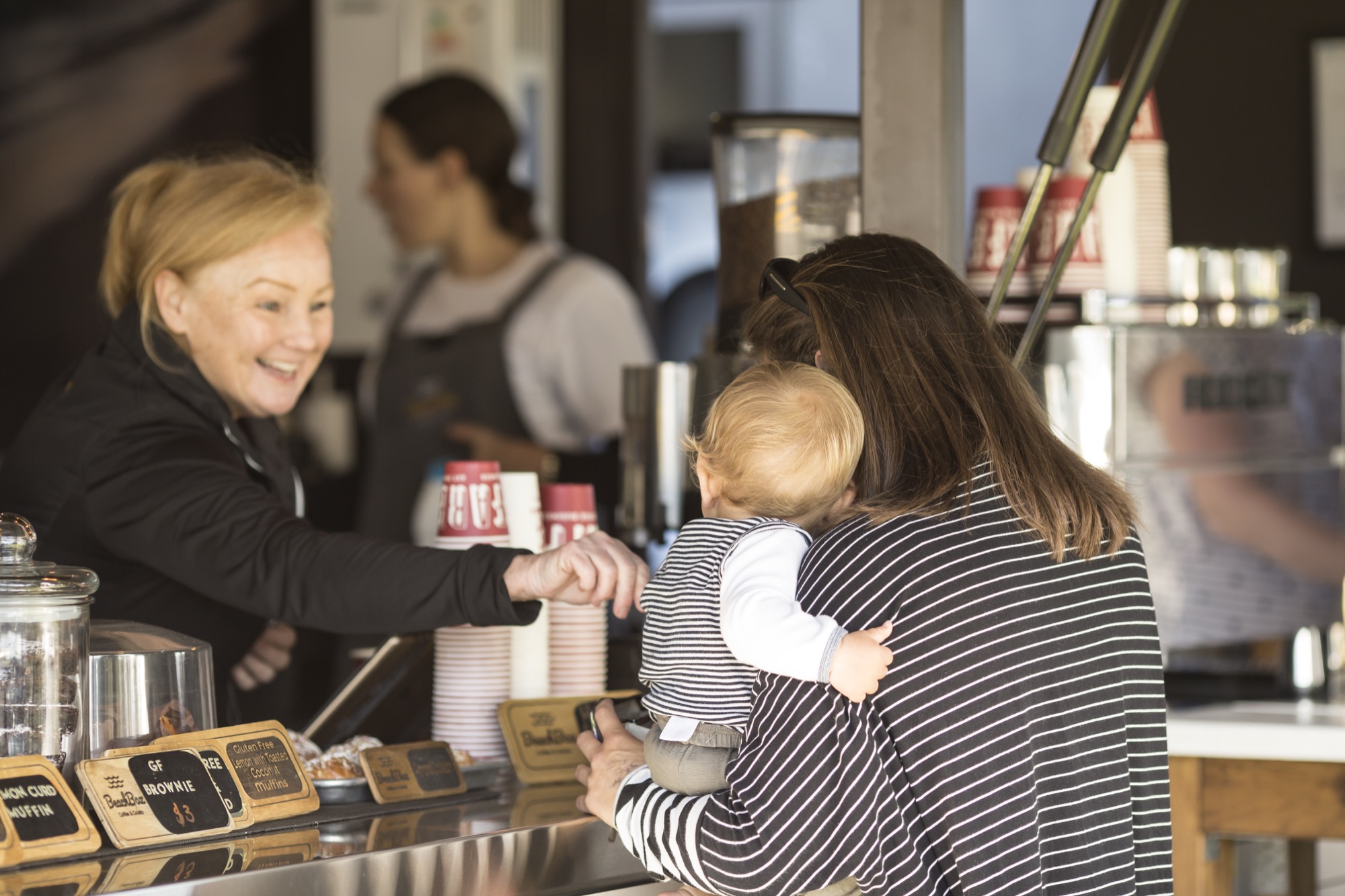 A warm welcome at BeachBox Coffee